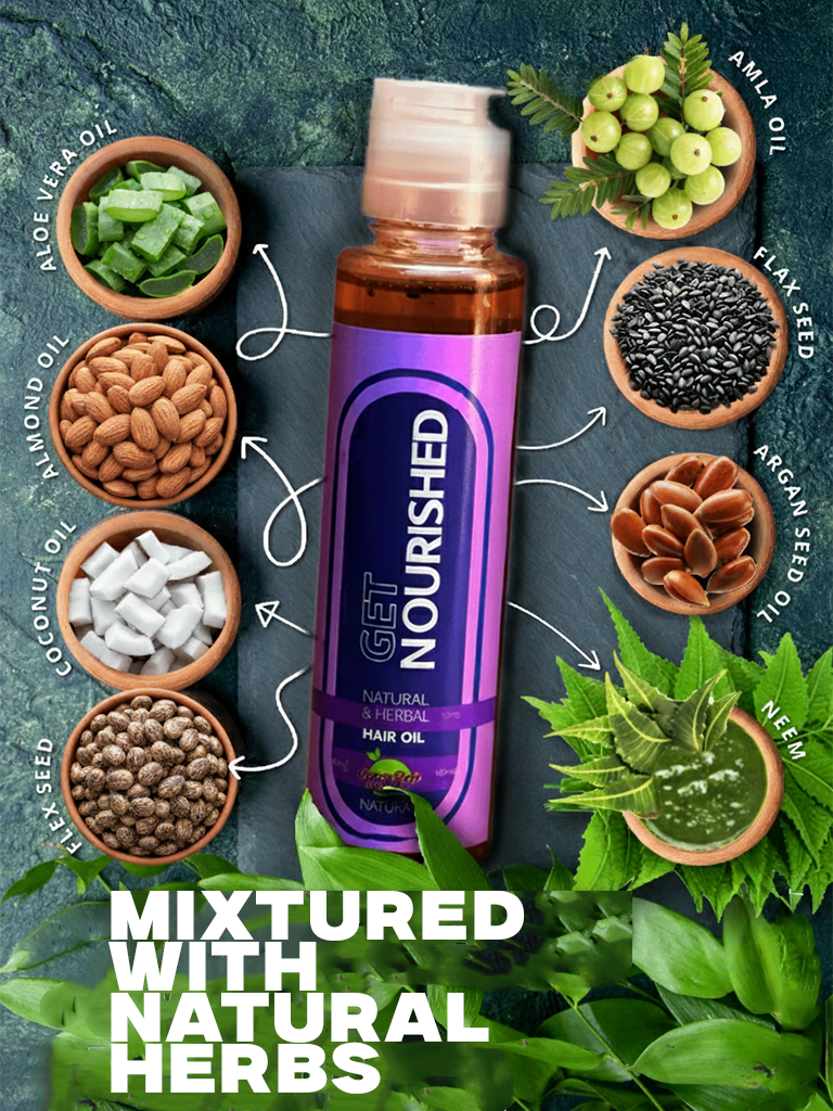 Get Nourished Hair Oil